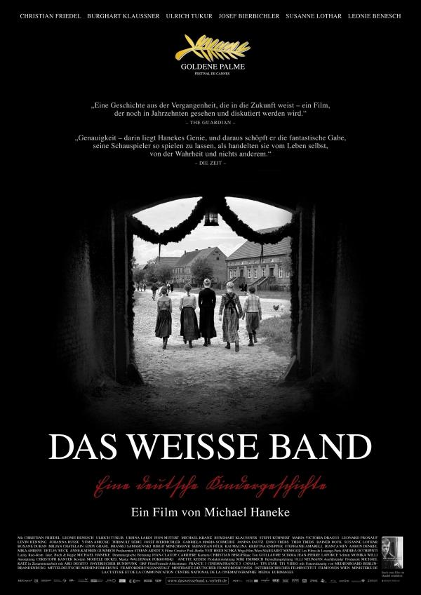 Das weiße Band, Filmplakat, Foto: X Verleih