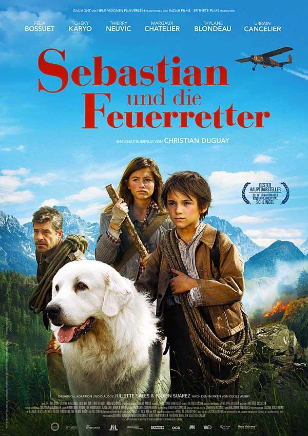 Sebastian und die Feuerretter (Filmplakat)