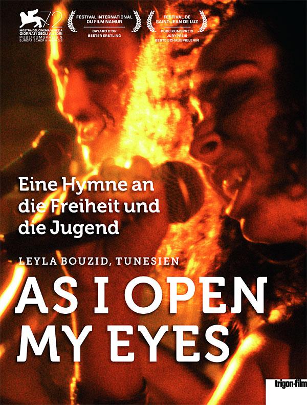 As I Open My Eyes - Kaum öffne ich meine Augen (Filmplakat)