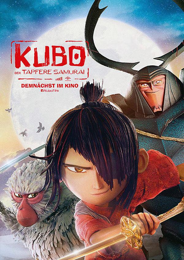 Kubo - Der tapfere Samurai (Filmplakat)