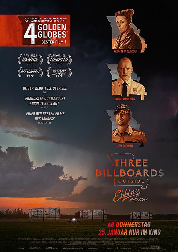 Three Billboards Outside Ebbing, Missouri (Filmplakat)