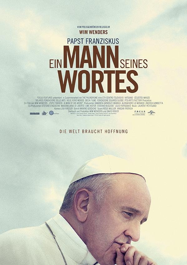 Papst Franziskus – Ein Mann seines Wortes (Filmplakat)