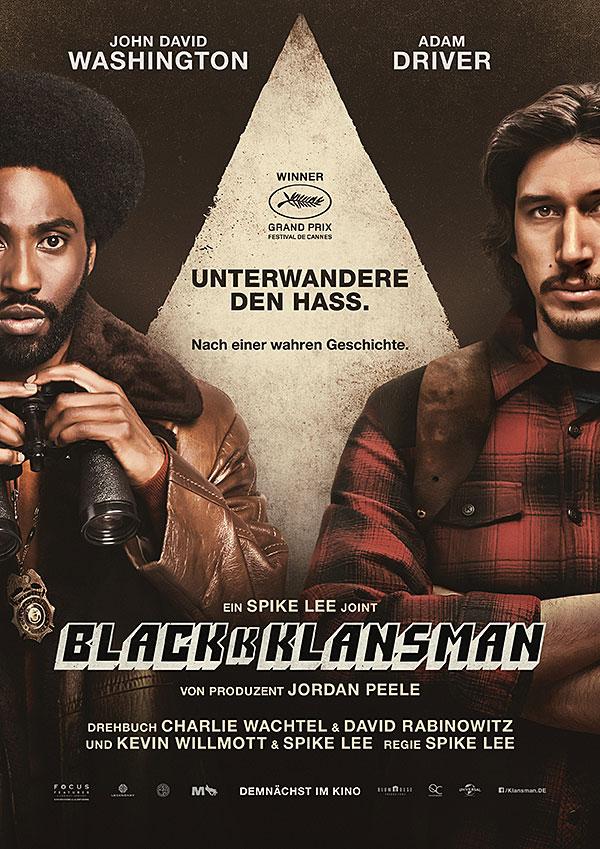 BlacKkKlansman (Filmplakat)