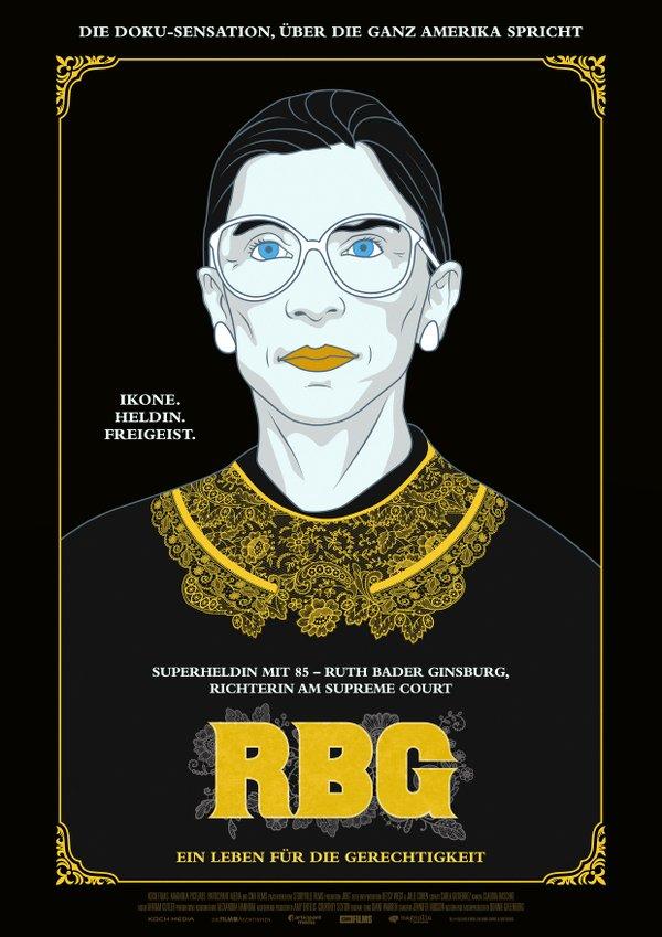 RBG – Ein Leben für die Gerechtigkeit (Filmplakat)