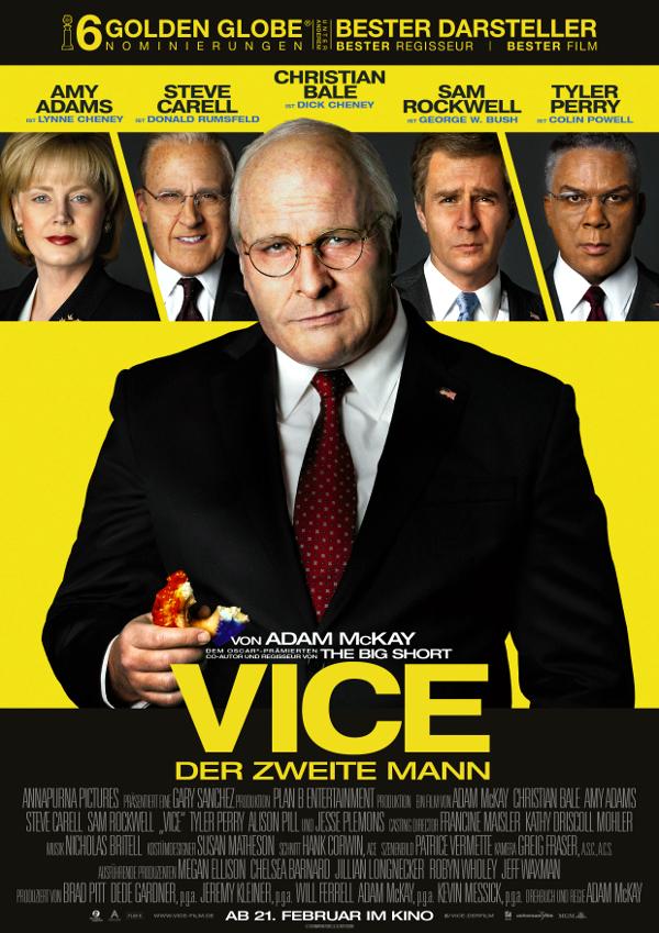 Vice – Der zweite Mann (Filmplakat)