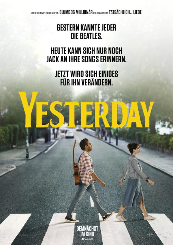 Yesterday (Filmplakat)