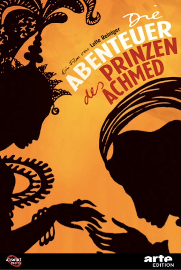 Die Abenteuer des Prinzen Achmed (DVD-Cover)