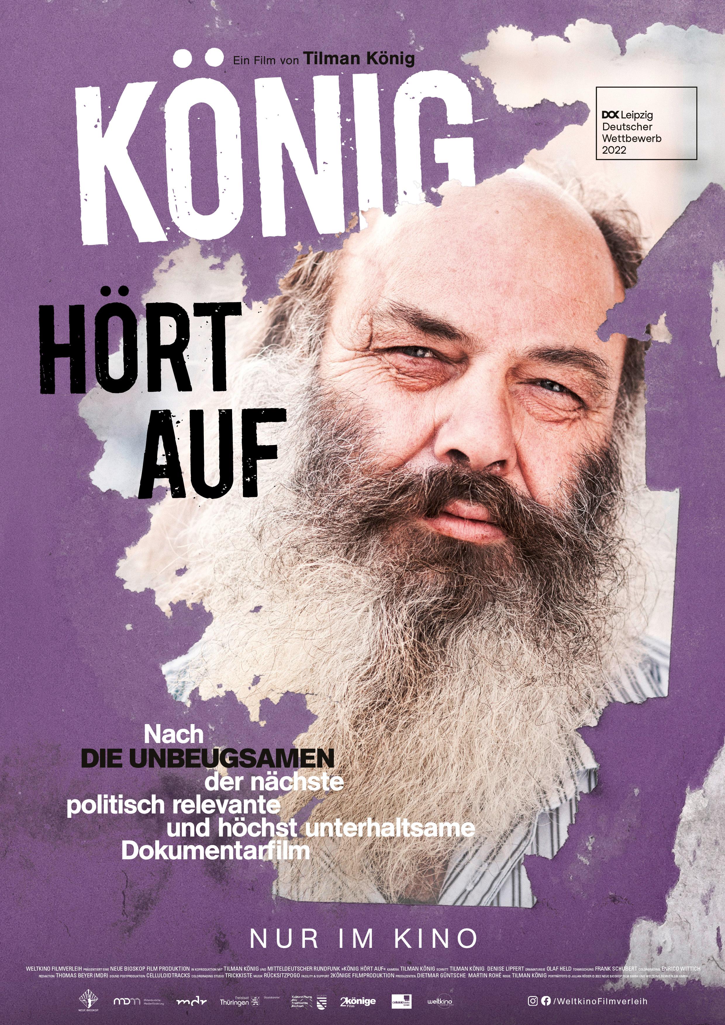 König hört auf, Filmplakat