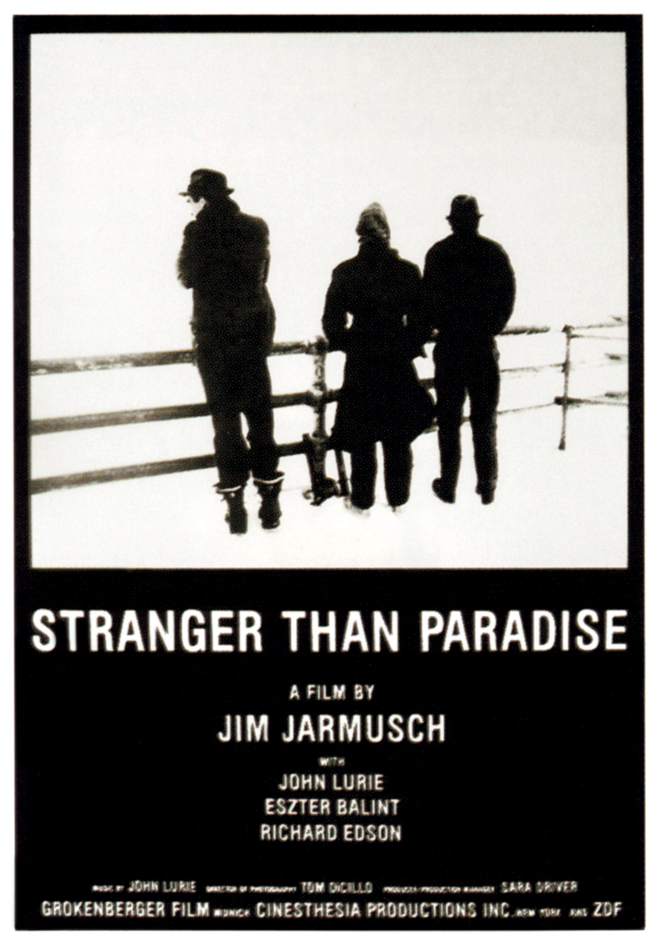 Stranger than Paradise, Filmplakat