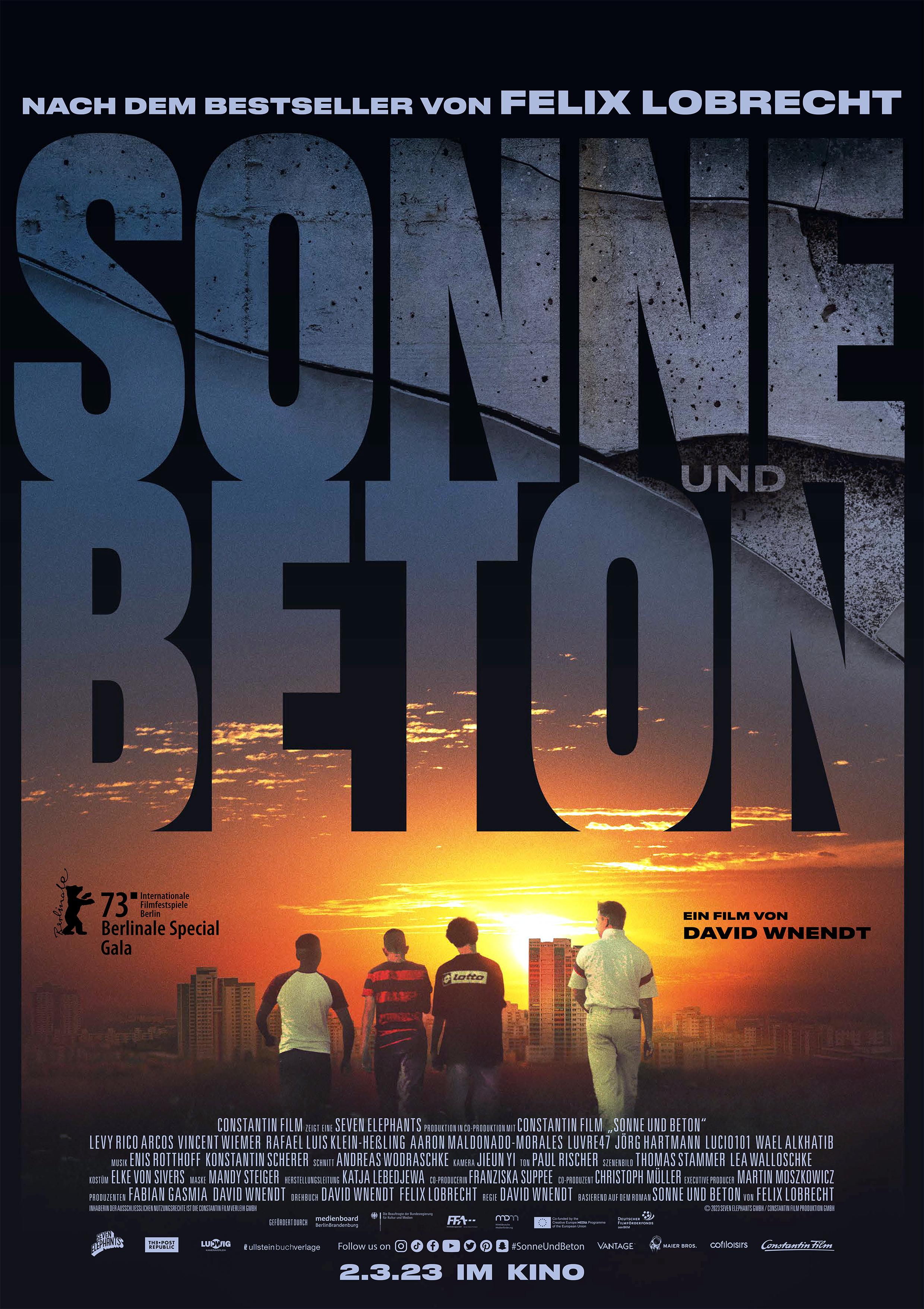 Sonne und Beton, Filmplakat