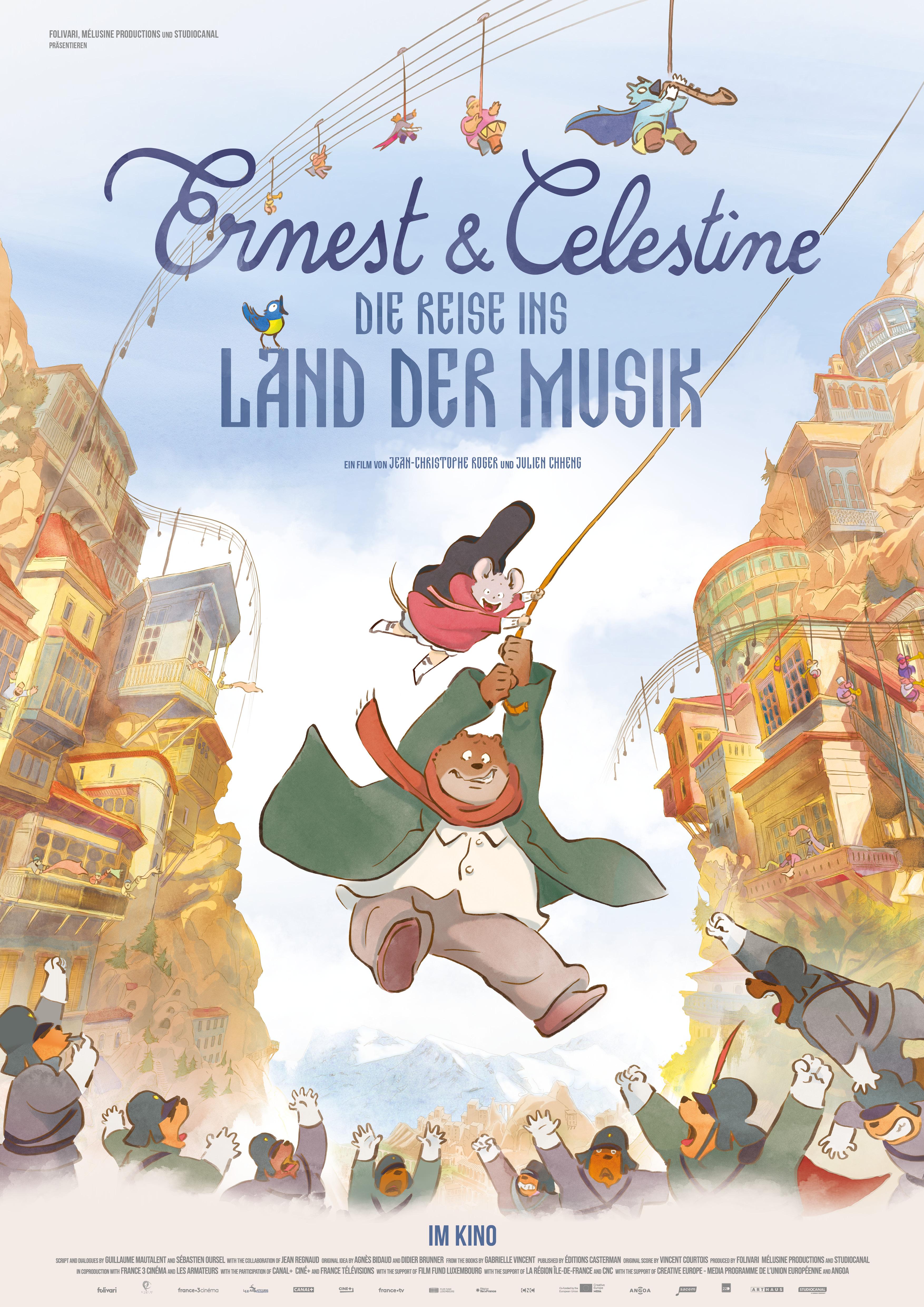 Ernest und Célestine – Die Reise ins Land der Musik, Filmplakat