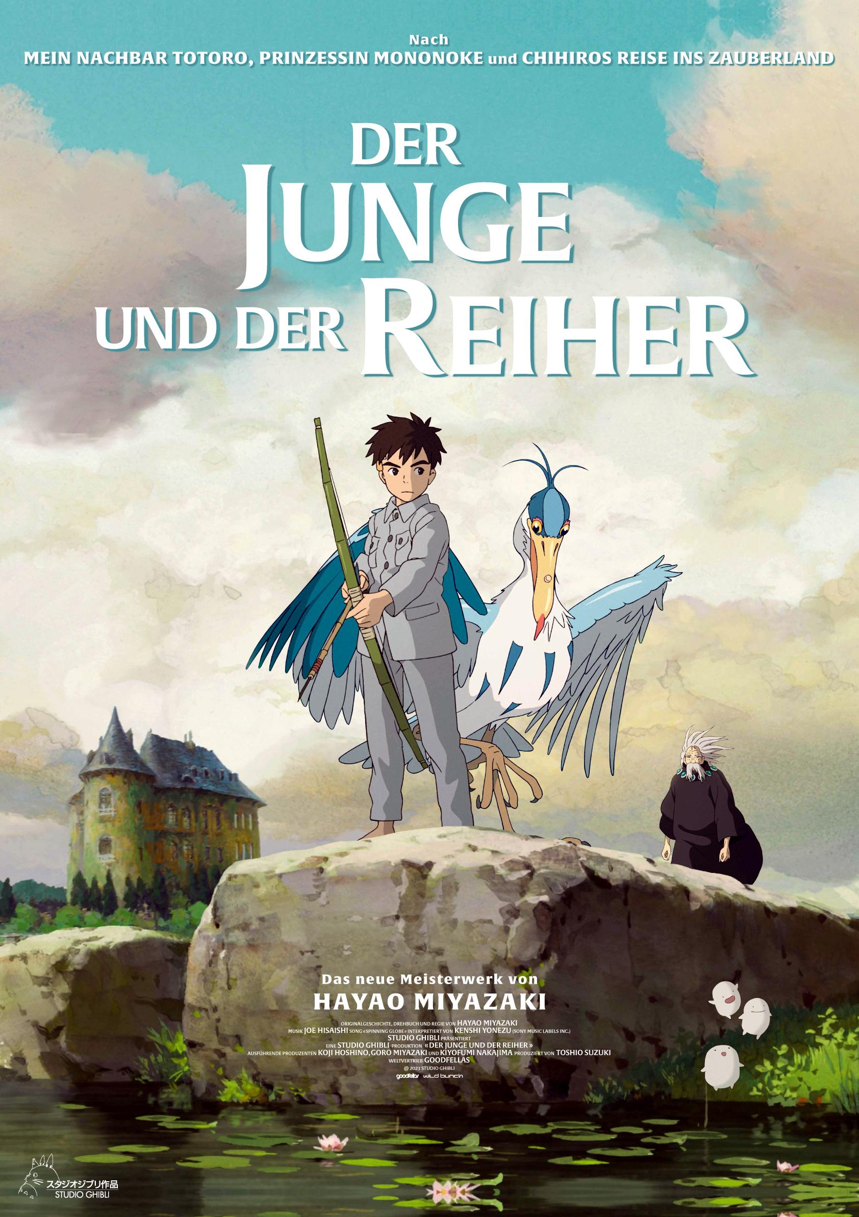 Der Junge und der Reiher, Filmplakat