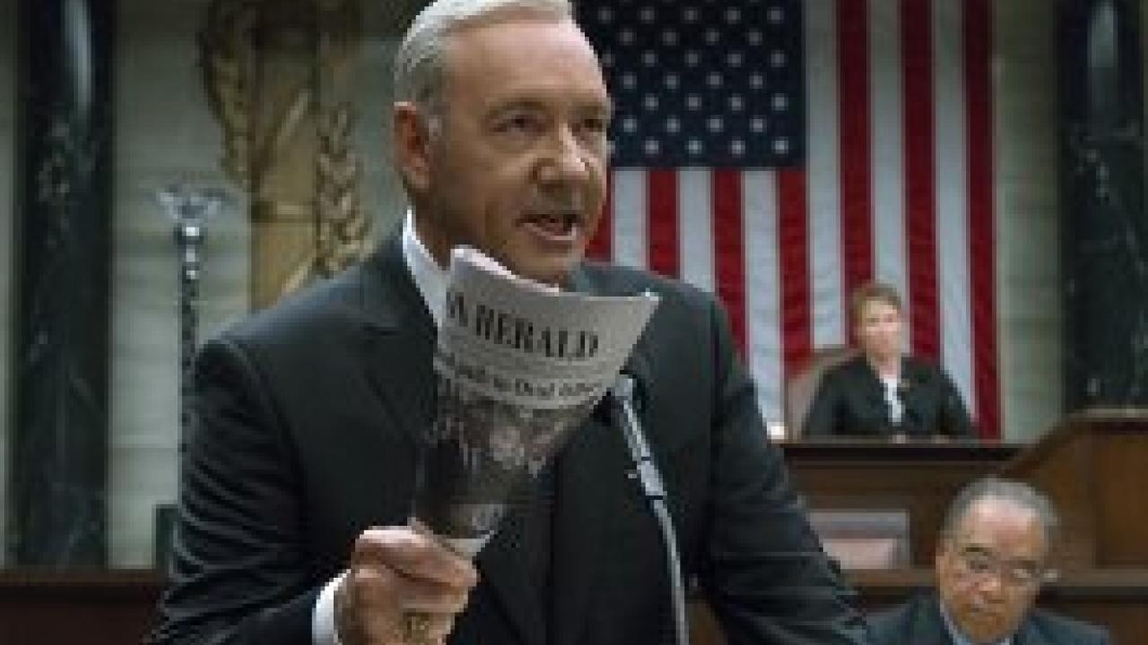 Kevin Spacey in House of Cards