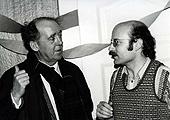 Heinrich Böll und Volker Schlöndorff