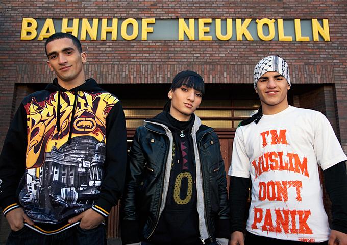 Neukölln Unlimited, Hassan, Lial und Maradona Akkouch (Foto: GMfilms)