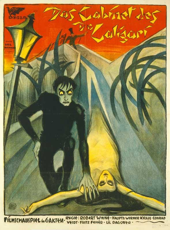 Plakat "Das Cabinet des Dr. Caligari", Robert Wiene, Deutschland 1931 (Quelle: Deutsches Filminstitut – DIF, Frankfurt am Main)