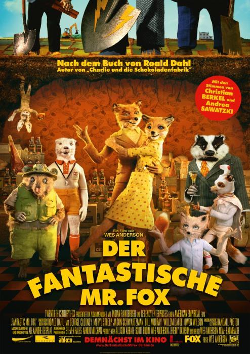 Der fantastische Mr. Fox, Plakat (Foto: 20th Century Fox)