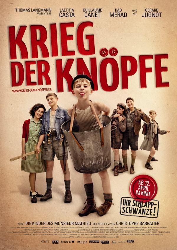 Krieg der Knöpfe, Plakat (Delphi Film)