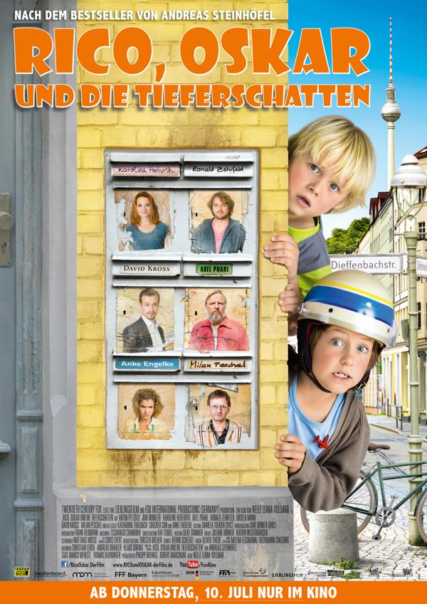 Rico, Oskar und die Tieferschatten, Filmplakat