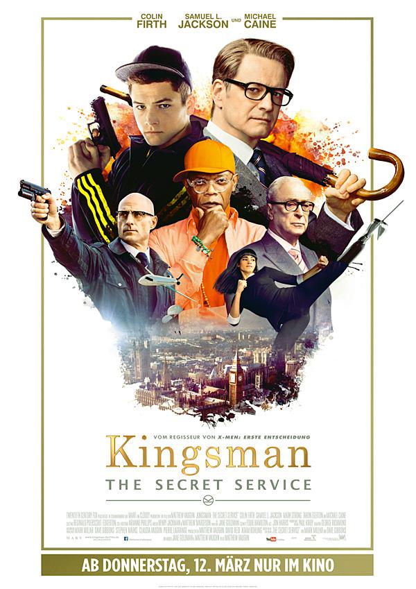 Kingsman: The Secret Service, Filmplakat