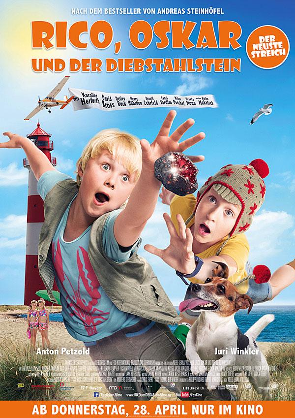 Rico, Oskar und der Diebstahlstein (Filmplakat)