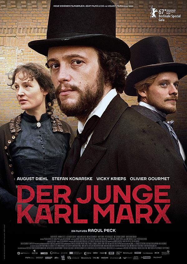 Der junge Karl Marx (Filmplakat)