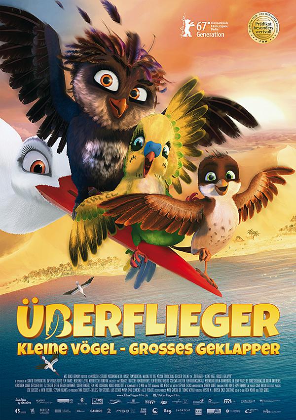 Überflieger – Kleine Vögel, großes Geklapper (Filmplakat)