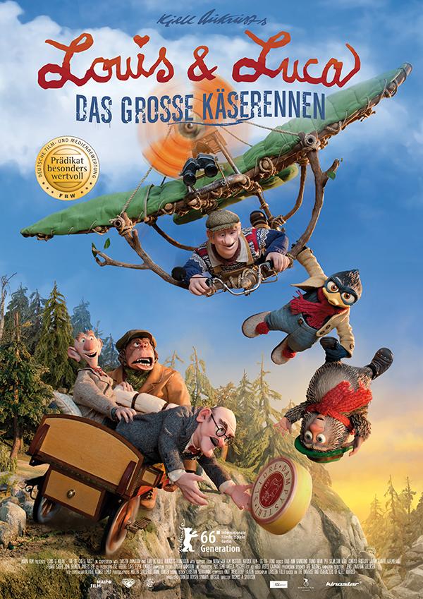 Louis und Luca – Das große Käserennen (Filmplakat)