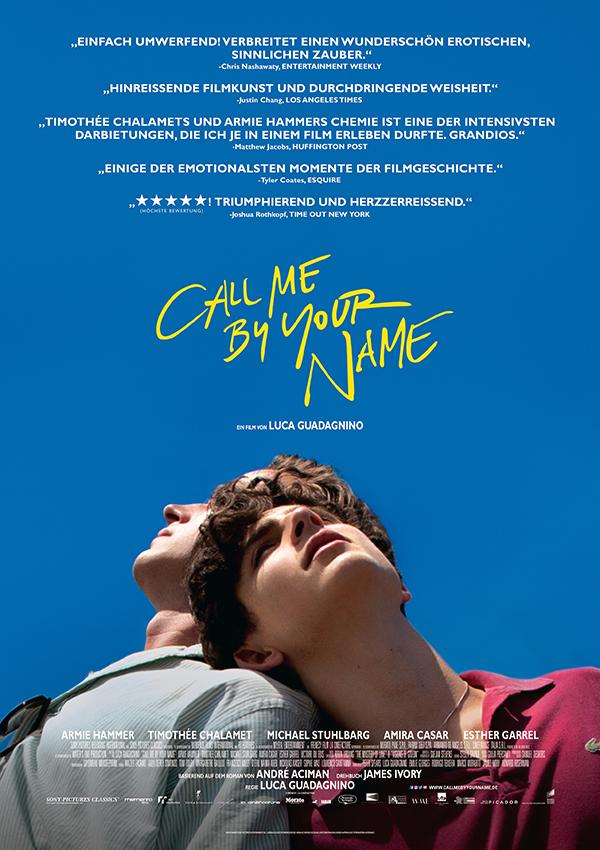 Call Me By Your Name (Filmplakat)