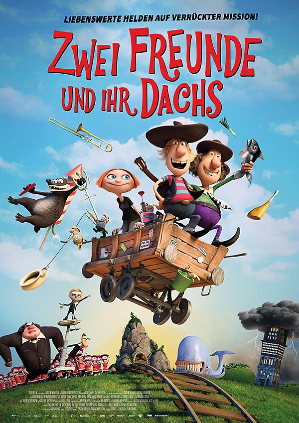 Zwei Freunde und ihr Dachs (Filmplakat)