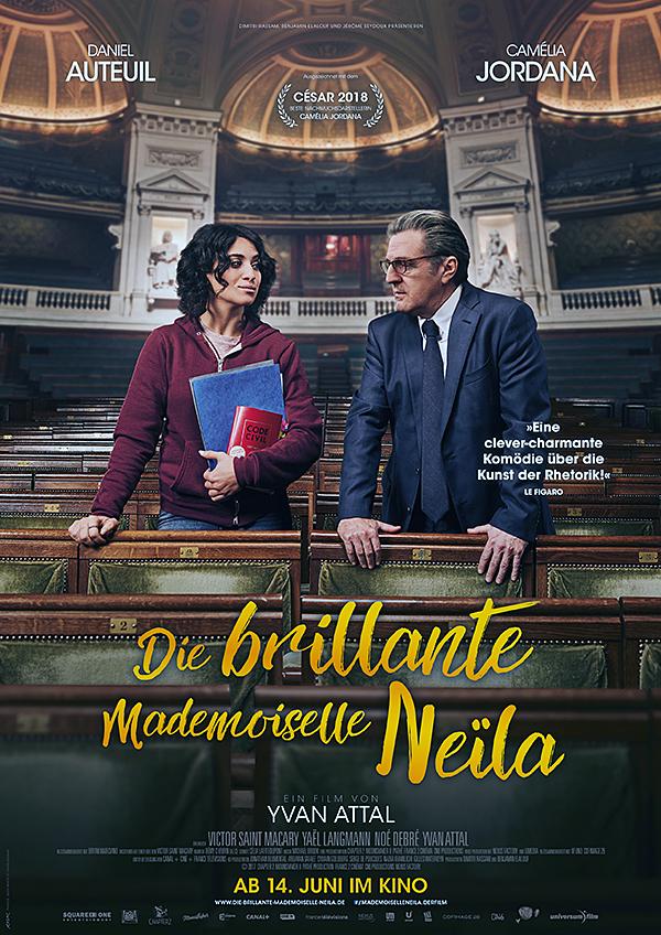 Die brilliante Mademoiselle Neïla (Filmplakat)