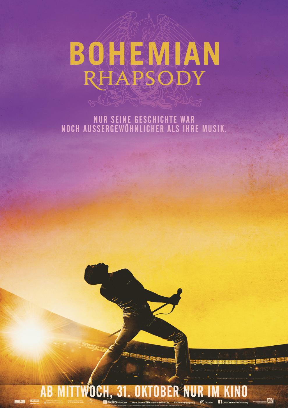 Bohemian Rhapsody, Filmplakat