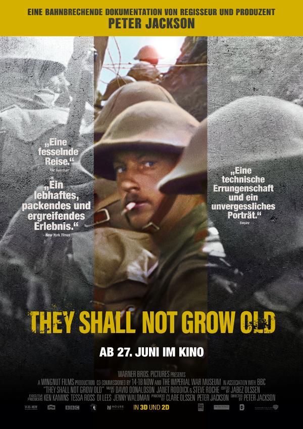 They Shall Not Grow Old (Filmplakat)