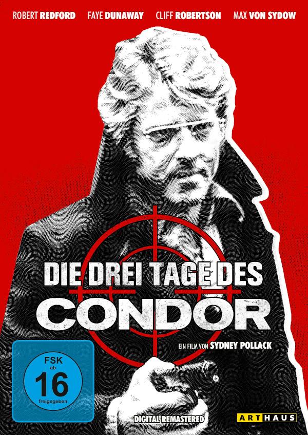 Die drei Tage des Condor (DVD-Cover)