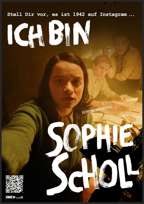 Ich bin Sophie (Plakat zum Instagram-Projekt)