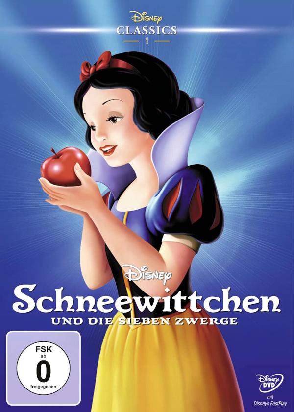 Schneewittchen und die sieben Zwerge (DVD-Cover)