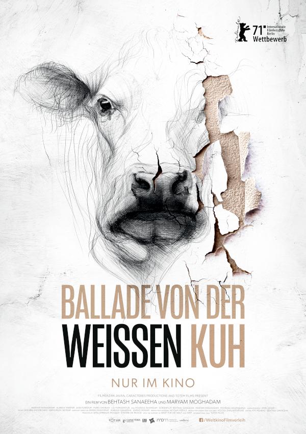 Die Ballade von der weißen Kuh (Filmplakat)