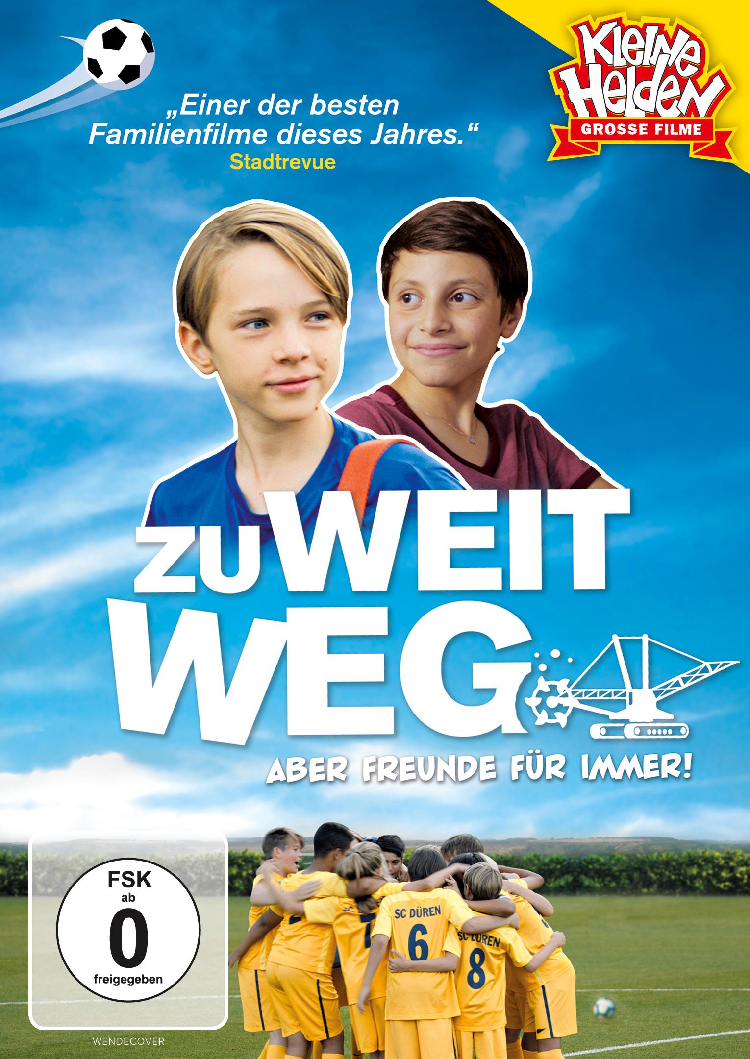 Zu weit weg, DVD-Cover