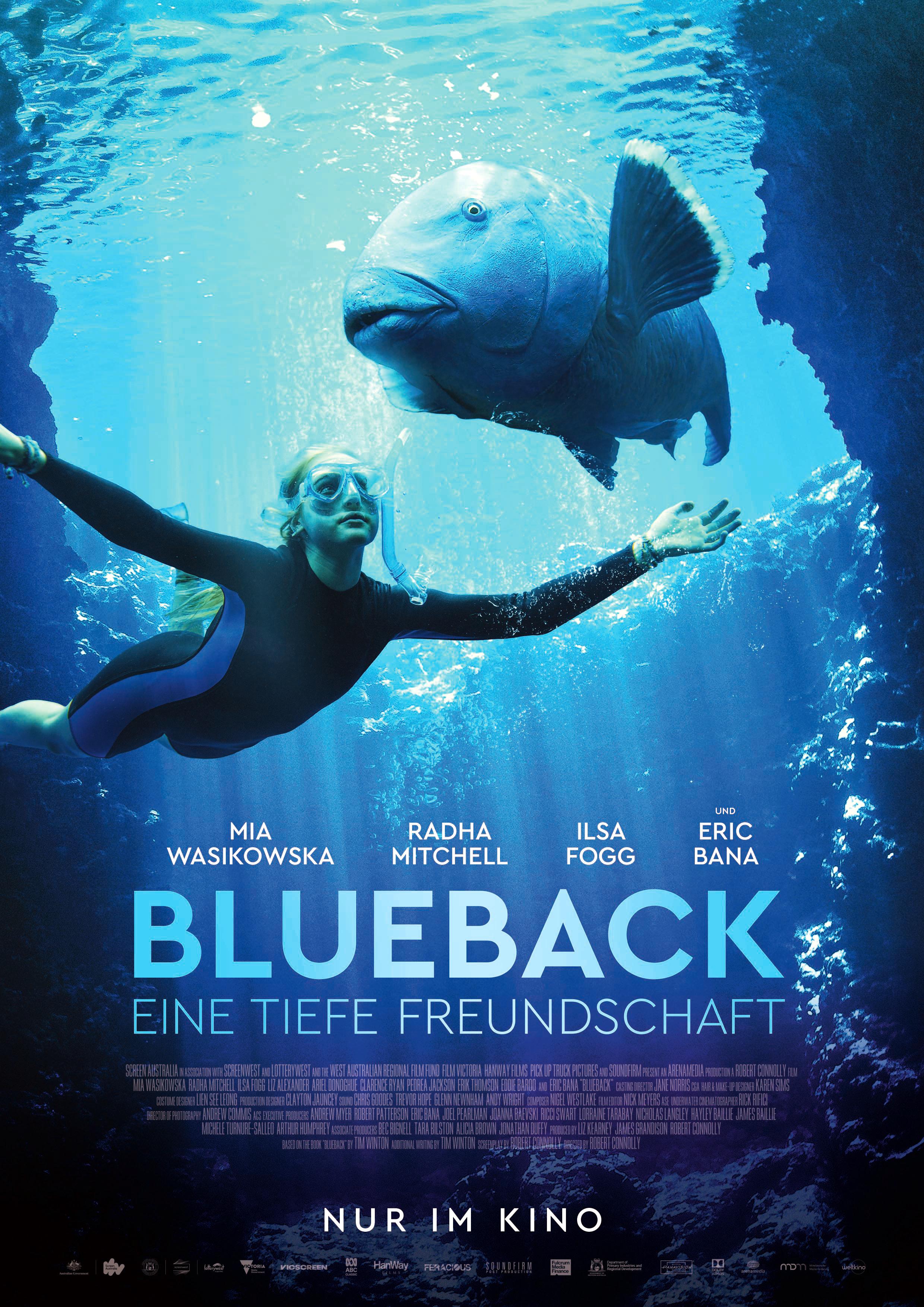 Blueback - Eine tiefe Freundschaft (Filmplakat)