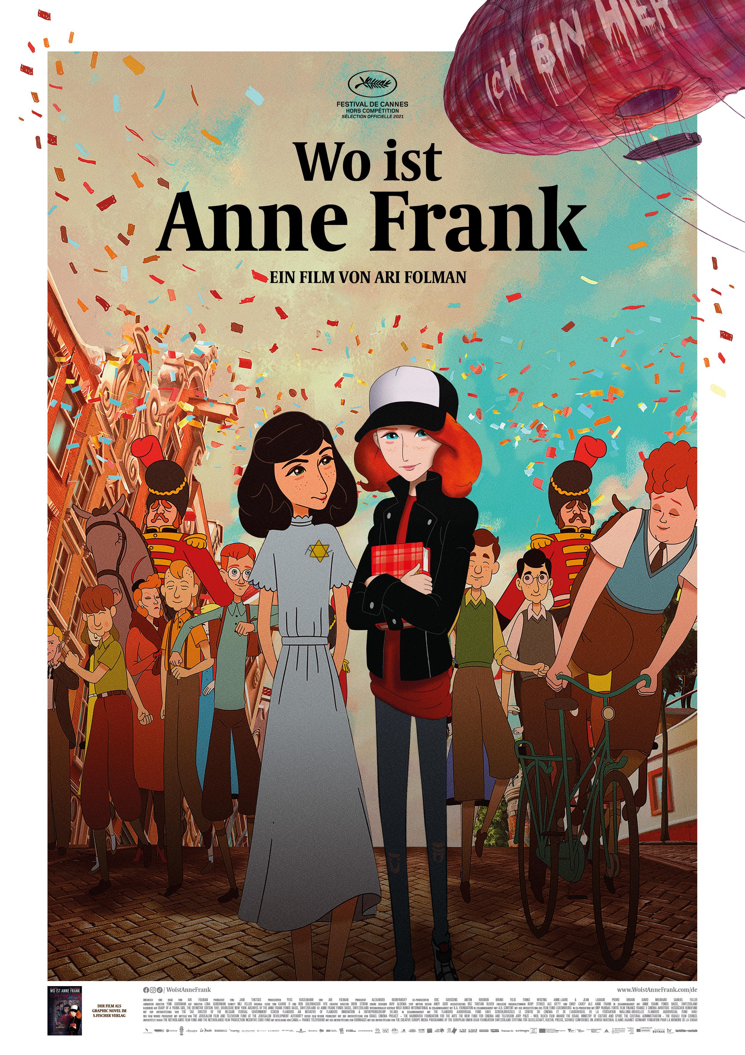 Wo ist Anne Frank, Filmplakat