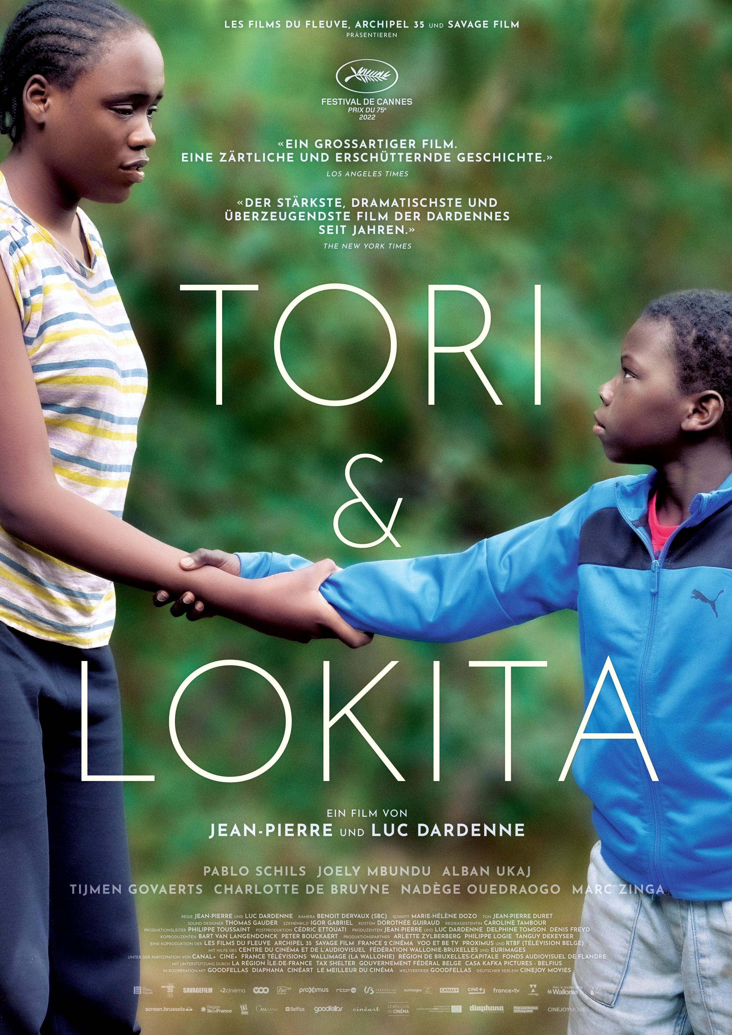 Tori & Lokita, Filmplakat