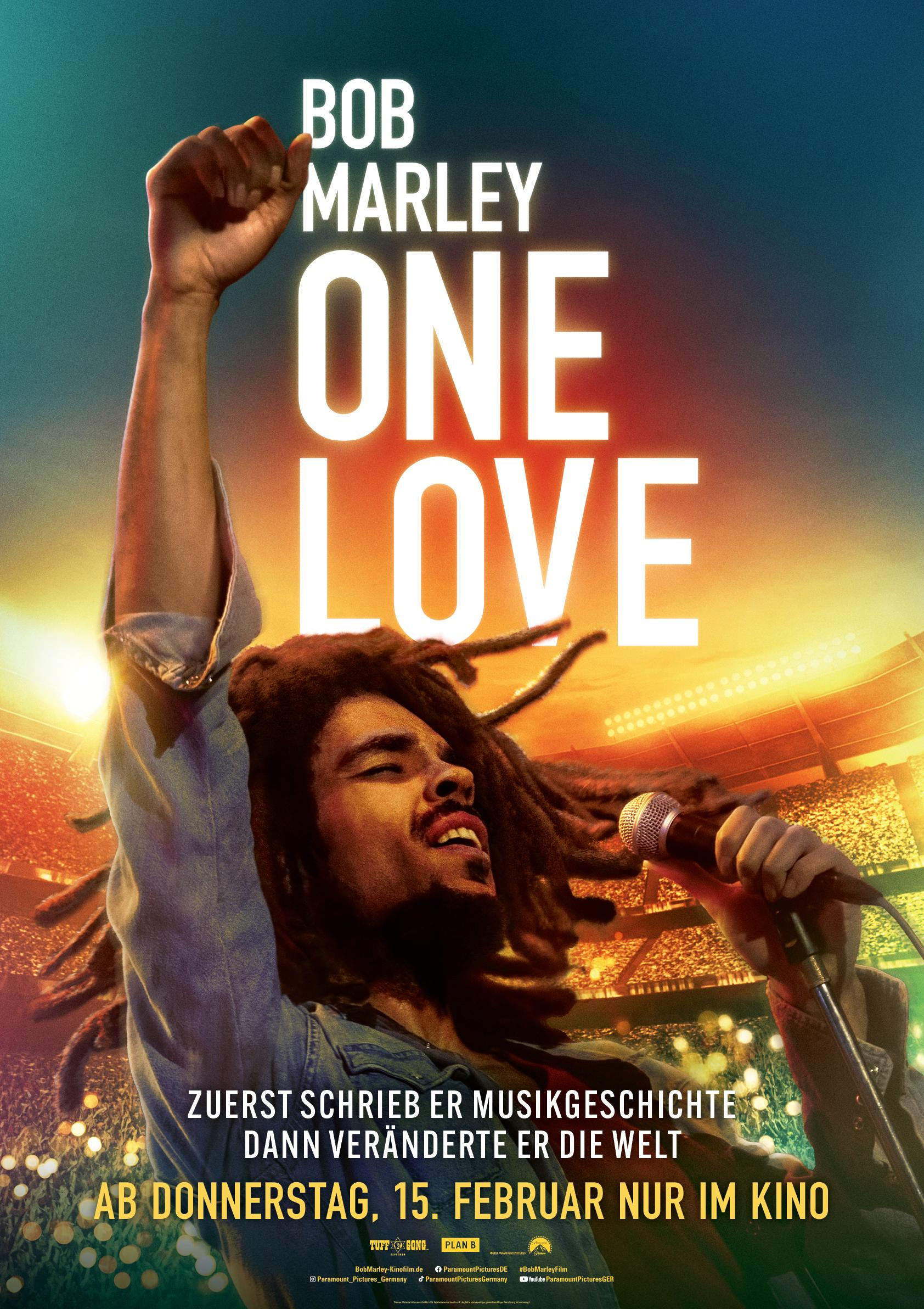 Bob Marley: One Love, Filmplakat