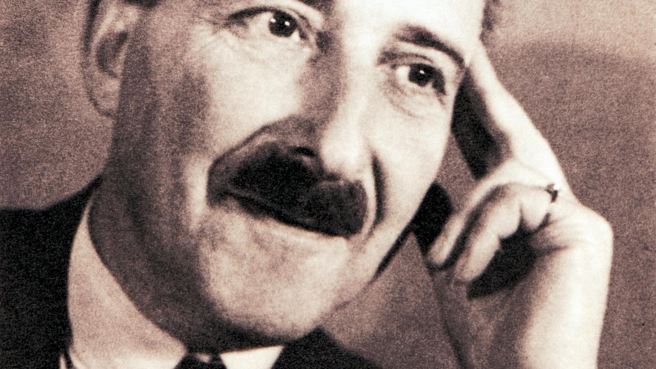 Zeitgenössisches Porträt des Schriftstellers Stefan Zweig