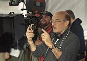 Volker Schlöndorff am Set